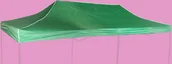 Pawilony ogrodowe - Expodom Plandeka dachowa 6x3m do konstrukcji z profilu sześciokątnego, Zielony - miniaturka - grafika 1