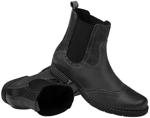 Karino Botki Sztyblety 1037/002-F Grafitowe ocieplane 43226 - Sztyblety damskie - miniaturka - grafika 4