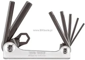 Zestawy narzędziowe - TENG TOOLS Klucze trzpieniowe-zestaw imbusów 2.5-10mm 231810201 1471MMa - miniaturka - grafika 1