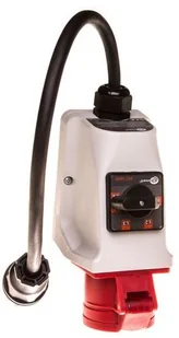 Sonel Adapter gniazd trójfazowych 16 A do PAT przełączany WAADAPAT16PR - Kostki, złączki, wtyczki - miniaturka - grafika 2