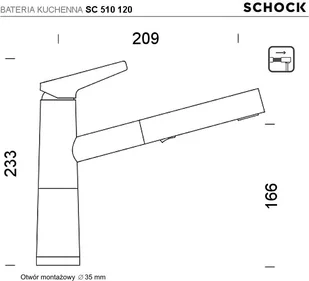 Schock SC 510120 stone - Baterie kuchenne - miniaturka - grafika 2