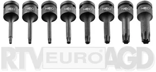 NEO-TOOLS Tools Klucze udarowe torx 1/2 9 części 08-712 - Nasadki do elektronarzędzi - miniaturka - grafika 3