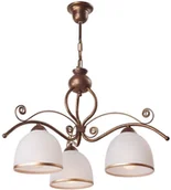 Lampy sufitowe - Lamkur Żyrandol na łańcuchu RETRO II 3xE27/60W/230V - miniaturka - grafika 1