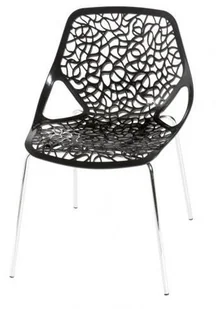 D2.Design Krzesło Cepelia czarne 23766 - Krzesła - miniaturka - grafika 2