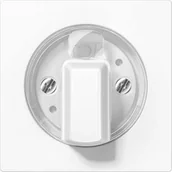 Wyłączniki światła i elektryczne - Jung okładka zapewnia przełącznik obrotowy a1541ww - miniaturka - grafika 1