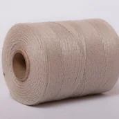 Akcesoria do pakowania - Sznurek nici lniane dratwa szara 250g/250m TRES /DRSZ/250/ GRZ022 - miniaturka - grafika 1