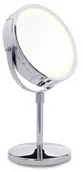 Lusterka do makijażu - Lanaform Lusterko kosmetyczne LA131006 Stand Mirror Srebrne - miniaturka - grafika 1
