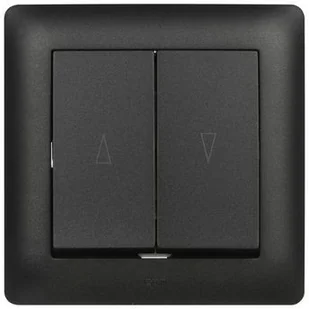 Elektro-Plast Wyłącznik ASTORIA czarny - Wyłączniki światła i elektryczne - miniaturka - grafika 6