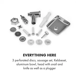 Klarstein OV12-Beefmaker - Maszynki do mięsa - miniaturka - grafika 3