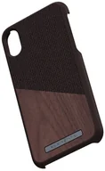 Etui i futerały do telefonów - Nordic Elements Nordic Elements Saeson Frejr - Etui iPhone Xs / X z prawdziwym drewnem orzecha włoskiego (Brown) E20259 - miniaturka - grafika 1