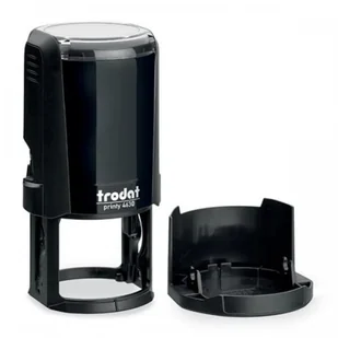 Trodat Pieczątka automat 4630 okrągła FI 30 poduszka czerwona 630/ UN205-3 - Pieczątki - miniaturka - grafika 2