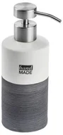 Mydelniczki i dozowniki mydła - Sealskin Dozownik mydła DOPPIO kolor szary - miniaturka - grafika 1