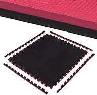 Maty do ćwiczeń - Duża mata piankowa 100x100cm puzzle gruba 2cm treningowa judo mma dwustronna FM0007 - miniaturka - grafika 1