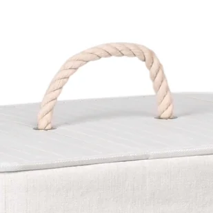 Lumarko Lumarko Kosz bambusowy na pranie 80L 1 komora biały 5902340317136  Goc - Kosze na bieliznę - miniaturka - grafika 8