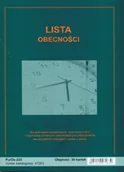 Druki akcydensowe - Firma krajewski Lista obecności [Pu/Os-225] Pu/Os-225 - miniaturka - grafika 1
