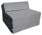 Fotele - Natalia Spzoo Łóżko, składany materac, łóżko dla gości, krzesło, sofa, rozkładany materac 081 - miniaturka - grafika 1