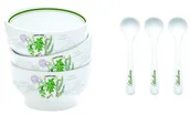 Miski i półmiski - Nuova Cer R2S Zestaw 3 szt., miseczek z łyżeczkami 824 HERB - miniaturka - grafika 1