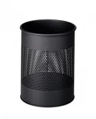 Kosze na śmieci - Durable Kosz na śmieci metalowy okrągły 15L 331058 antracytowy - miniaturka - grafika 1