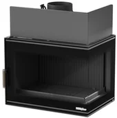 Wkłady kominkowe - NORDflam Wkład kominkowy NORDflam Torn Eko 12 kW żeliwny stalowy prawa szyba - miniaturka - grafika 1