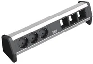 Listwy zasilające - Bachmann Listwa zasilająca DESK 3x Gniazda 3xABD GST18 - 902.002 - miniaturka - grafika 1