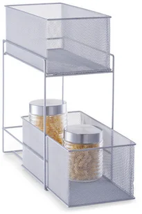 Zeller Koszyk kuchenny na Pojemnik do przechowywania żywności, 2 poziomy 17759 12A3 - Pojemniki kuchenne - miniaturka - grafika 2