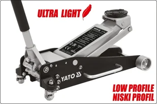 Yato ALUMINIOWY DWUTŁOKOWY PODNOŚNIK SAMOCHODOWY 2,5T YT-17205 - Podnośniki - miniaturka - grafika 2