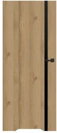 Drzwi wewnętrzne - Drzwi z podcięciem Exmoor 80 lewe dąb grandson czarna linia SGSB000012 - miniaturka - grafika 1