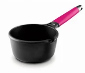 Rondle - Fundix Indukcja fundix Wok ze stopu aluminium powłoka zapobiegająca przywieraniu, zdejmowany uchwyt, 16 cm, 1,25 L, magenta F14-IZ16 - miniaturka - grafika 1