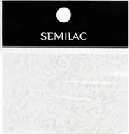 Ozdoby do paznokci - Semilac Folia transferowa 13 WHITE LACE KORONKA 5902751438031 - miniaturka - grafika 1