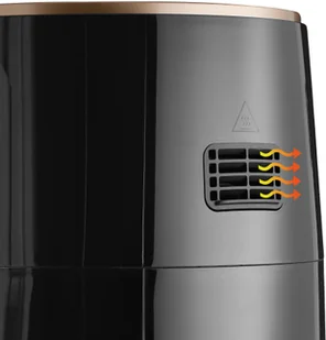 Tectake Mika 404214 Czarny - Frytkownice - miniaturka - grafika 5