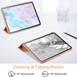 ESR Etui Rebound Slim do iPad Air 4 2020 Silver Grey - Etui do tabletów - miniaturka - grafika 7