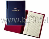 Teczki i skoroszyty - PANTA PLAST Teczki do akt osobowych A4 bordo 0309-0013) - miniaturka - grafika 1