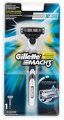 Maszynki do golenia i wkłady - Gillette Mach3 męska maszynka do włosów 81539448 - miniaturka - grafika 1