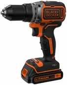 Wiertarko-wkrętarki akumulatorowe - Black&Decker Wiertarko-wkrętarka 18V 2 x 1,5Ah - miniaturka - grafika 1