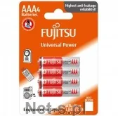 Baterie i akcesoria - FUJITSU Baterie Alkaliczne LR03 AAA 4 szt blister - miniaturka - grafika 1