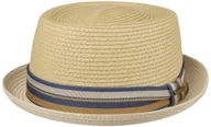 Czapki damskie - Kapelusz Slomkowy Licano Toyo Pork Pie by Stetson, naturalny, XL (60-61 cm) - miniaturka - grafika 1