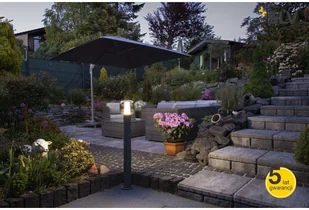 Spotline SLV OVALISK 100 FL zewnętrzna lampa podłogowa LED kolor antracytowy przełącznik CCT 3000/4000 K 1004681 - Lampy ogrodowe - miniaturka - grafika 4