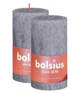 Świece - Bolsius Świeca rustykalna Shine 60H 13CM 2szt MATOWA LAWENDA BOLSIUS2979 - miniaturka - grafika 1