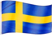Pozostałe ozdoby ogrodowe - FLAGMASTER FLAGA SZWECJI SZWEDZKA 120x80 CM NA MASZT SZWECJA 30050160 - miniaturka - grafika 1