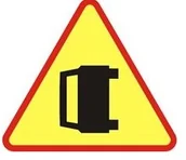 Wyposażenie miejsc publicznych - Znak ostrzegawczy A-34 Wypadek drogowy - miniaturka - grafika 1