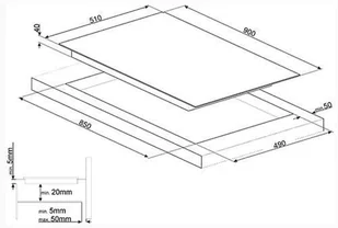Płyta elektryczna do zabudowy Smeg SE395ETDL - Płyty elektryczne do zabudowy - miniaturka - grafika 3