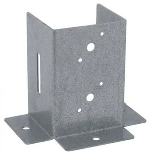 DOMAX Podstawa słupa metalowa 7 x 7 cm PSP70 DX DOMAX - Kotwy - miniaturka - grafika 2