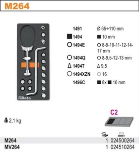 Beta 2450/M264 - Zestawy narzędziowe - miniaturka - grafika 2