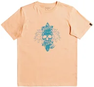 Koszulki dla chłopców - Quiksilver t-shirt YOUTH NIGHT SURFER TEE Apricot NEZ0 - miniaturka - grafika 1