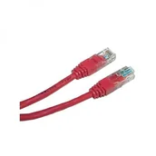 Kable miedziane - No name UTP patchcord UTP patchcord Cat.5e RJ45 M-5m nieekranowany czerwony economy KB050MNS01 - miniaturka - grafika 1