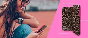 PURO Brak Glam Leopard Cover - Etui iPhone XR (Leo 2) Limited edition IPCX61LEO2PNK - Etui i futerały do telefonów - miniaturka - grafika 4