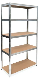 Regał magazynowy 5 poziomów 180x90x40 - nośność 875 kg 5902340315897  Goc - Szafy i regały magazynowe - miniaturka - grafika 2