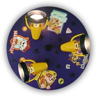 Niermann Standby Deckenleuchte Paw Patrol mit drei Strahlern - Lampy sufitowe - miniaturka - grafika 3