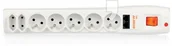 Listwy zasilające - HSK Listwa przeciwprzepięciowa Acar P7 Net, 7 gniazd, 1.5 m - miniaturka - grafika 1