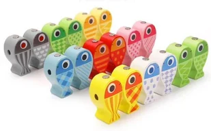 Bakalu Wędkarstwo rybki do łowienia z magnesami delfin KZ0654 - Klocki - miniaturka - grafika 3